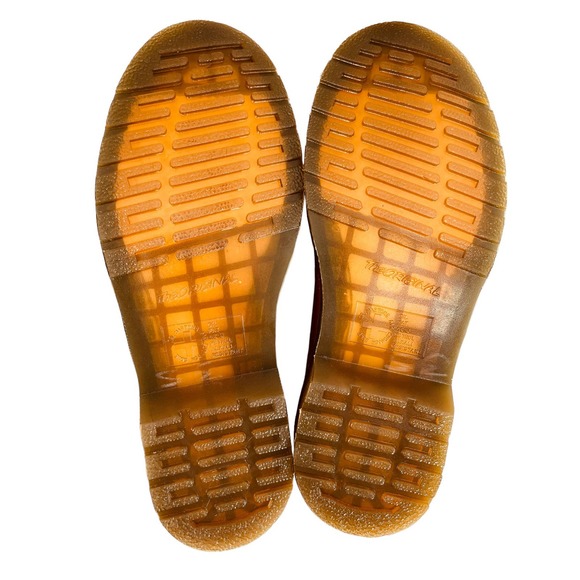 Dr. Martens NEW 1461 Carrara Leather Oxford Shoes in Saddle Tan Men's Size 8 - Picture 12 of 16